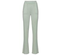 Strickhose FRENCH CONNECTION, Damen, Gr. 36/38, N-Gr, grün (mint meliert), Rippstrick, Obermaterial: 40% Viskose (LENZING™ ECOVERO™), 30% Polyacryl, 30% Polyester, meliert, bequem lang, Hosen, mit lei