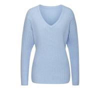 FRENCH CONNECTION Strickpullover Damen blau-meliert Gr.44/46