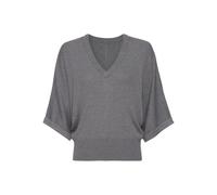 FRENCH CONNECTION Strickshirt Damen dunkelgrau meliert Gr.44/46