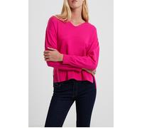French Connection Supersoft Vee Hot Pink Größe: S | Strickpullover Outlet | Damen | Rosa