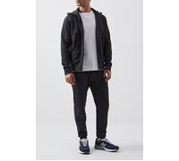 French Connection Sweat Zip-up Hoodie Charcoal Melange Größe: XL | Kaputzenpullis Outlet | Herren | Schwarz