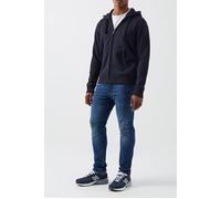 French Connection Sweat Zip-up Hoodie Dark Navy Größe: M | Kaputzenpullis Outlet | Herren | Blau