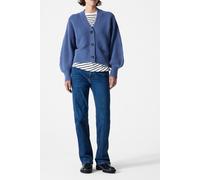 French Connection Tonia Knits V Nk Cardigan Slate Blue Größe: M | Pullover Outlet | Damen | Blau