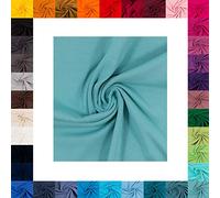 French Terry Maike von Swafing- Meterware- 0,25 m angeraut- Uni- Sommersweat (Mint 263)