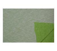French Terry Stoff melange hell grÃŒn (10,25 € pro 1 m)