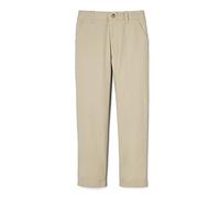 French Toast - Pantalón Chino Recto elástico Con Cintura Ajustable para niño, Verde Caqui, 8