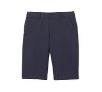 French Toast - Pantalón Corto elástico de Rendimiento Con Frente Plano para niños, US 10/EU 140, Azul Marino