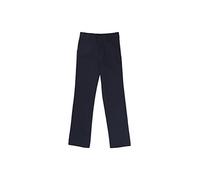 French Toast - Pantalón de Sarga de Corte Holgado para niño Con Cintura Ajustable, Azul Marino, 8