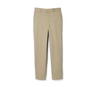 French Toast - Pantalón de Sarga de Corte Holgado para niño Con Cintura Ajustable, Caqui Beige, 5