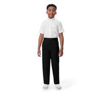 French Toast Pantalón holgado sin cremallera para niño, Negro, 8