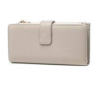 Frentree Geldbörse Damen Portemonnaie mit RFID Schutz, extra Fächern für Karten, Ausweis, Kleingeld, Geldscheine & Handy, viel Platz