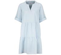 Fresh Made Dress with volants Kurzes Kleid blau weiß in S