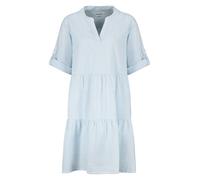 Fresh Made Dress with volants Kurzes Kleid blau weiß in S