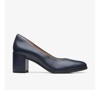 Freva55 Court Navy Leder Schuhe
