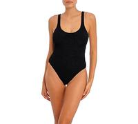 Freya - Badeanzug mit Bügeln Ibiza Waves, Schwarz , 75H