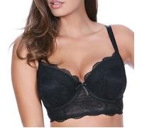 Freya Damen Fancies Langer Bügel BH, schwarz, 65F