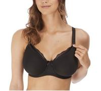 Freya BH Pure Underwire Moulded Nursing Bra Schwarz Nylon G 80 Damen