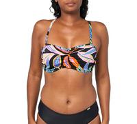Freya Damen Desert Disco Bügel-Bandeau-Bikinioberteil, Mehrfarbig/Meereswellen (Ocean Tides), 80DD