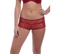 Freya Damen Expression Crochet-Look VPL-Free Lace Boy Short Unterhosen, Jungen, rubinrot, X-Small