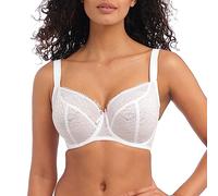Freya Damen Fancies Balconette-BH mit K-Cup-Bügel, Weiss/opulenter Garten, 80L