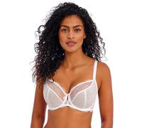 Freya Damen Fancies Underwire Plunge Bra BH, weiß, 85E
