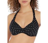 Freya Damen Jewel Cove Underwire Halter Top Bikini, Schwarz, 75FF
