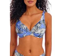 Freya Damen Mali Beach Underwire High Apex Top Bikini, Cornflower, 70DD