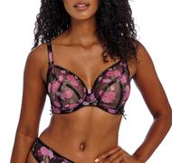 Freya Damen Rose Blossom Bügel-BH, Schwarze Rose, 75DD