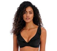 Freya Damen Jewel Cove High Apex Bügel-Bikinioberteil mit J-Haken (7230), Farbe: Schwarz, 65F