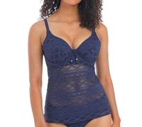Freya Damen Sundance Bügel, gepolstert Tankini-Oberteil, Blickdicht, Denim, 80DD