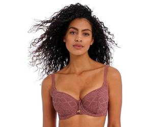 Freya Damen Sundance Underwire Sweetheart Top Bikini, Muskatnuss, 70DD