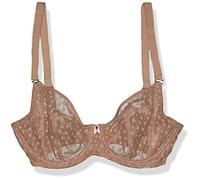 Freya Damen Women's Starlight Underwire Side Support Bra Plunge-BH, Transparent, Caramel, 60F