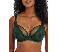 Freya Damen Women's Tailored Underwire High Apex Bra Plunge-BH, Undurchsichtige, Tiefer Smaragd, 70F
