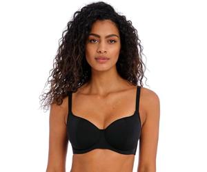 Freya - Einfarbiges Badeanzug-Oberteil mit Bügeln, Jewel Cove, einfarbig, Schwarz - 100 Std, Schwarz