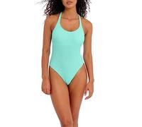 Freya - Einteiliger Badeanzug mit Bügeln Ibiza Waves, blau, 36D