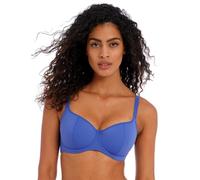Freya Jewel Cove Damen Bikinioberteil mit Bügel, Sweetheart-Muster, gepolstert, Azurblau, 85H