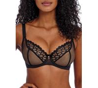 Freya Damen Loveland Underwire Bra Plunge-BH, Bombshell Black, 85FF