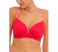 Freya Offbeat Damen-T-Shirt-BH mit Bügeln, halbgeformt, tiefer Ausschnitt, chilli red, 85G