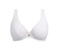 Freya Swim Nomad Nights Damen-Bikinioberteil mit Bügel, hoher Apex, Weiss/opulenter Garten, 75E