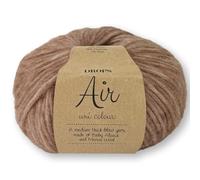 Frida's Wollhaus Drops 50 g Air Stricken Häkeln Alpaka Schurwolle Alpaca Superweich 50 Farben (29 | Mauve Uni)