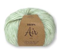 Frida's Wollhaus Drops 50 g Air Stricken Häkeln Alpaka Schurwolle Alpaca Superweich 50 Farben (42 | Pistazieneis Mix)