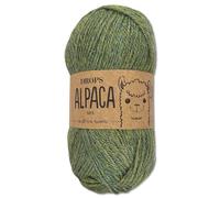 Frida's Wollhaus Drops 50 g Alpaca Alpaka Wolle Garn Häkeln Stricken weich 51 Farben (mix 7323 | Meeresnebel)