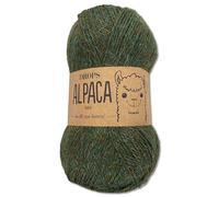 Frida's Wollhaus Drops 50 g Alpaca Alpaka Wolle Garn Häkeln Stricken weich 51 Farben (mix 7815 | Waldgrün)