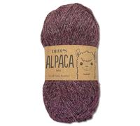 Frida's Wollhaus Drops 50 g Alpaca Alpaka Wolle Garn Häkeln Stricken weich 51 Farben (mix 9023 | Lila Nebel)