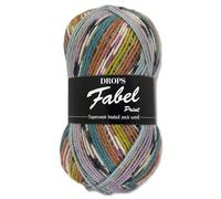 Frida's Wollhaus Drops 50 g Fabel Sockenwolle Schurwolle superwash Garn Stricken Häkeln 45 Farben (923 | Landlust)