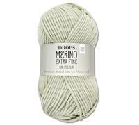 Frida's Wollhaus Drops 50 g Merino Extra Fine Mulesingfrei Waschbar Häkeln Stricken 46 Farben (mix 54 | Morgennebel)
