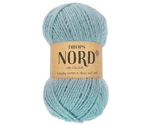 Frida's Wollhaus Drops 50 g Nord Sockenwolle Alpaka Schurwolle flauschig Stricken 23 Farben (mix 08 | Nebel)