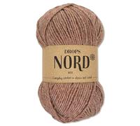 Frida's Wollhaus Drops 50 g Nord Sockenwolle Alpaka Schurwolle flauschig Stricken 23 Farben (mix 20 | Blush)