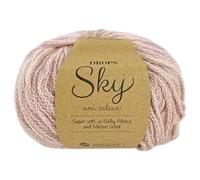 Frida's Wollhaus Drops 50 g Sky Stricken Häkeln Alpaca Schurwolle Alpaka Superweich 31 Farben (18 | Puderrosa Uni)