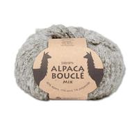 Frida's Wollhaus Drops Alpaca Bouclé 50g (mix 5110 | Hellgrau)